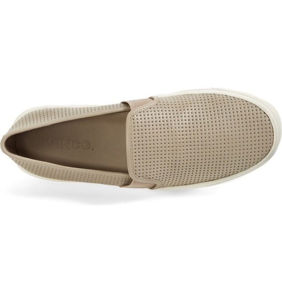 Vince Taupe Slip Ons. Size 5/EU35 - Picture 2 of 8